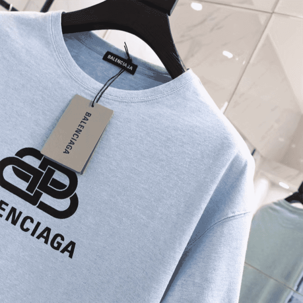BALENCIAGA BB LOGO T-SHIRT – BB35 - Image 4
