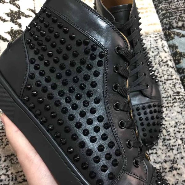 CHRISTIAN LOUBOUTIN HIGH TOP SNEAKER – CL13 - Image 4