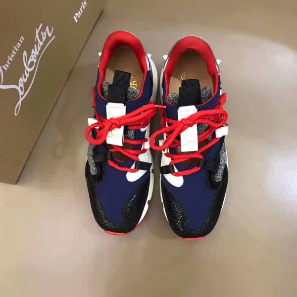 CHRISTIAN LOUBOUTIN RED- RUNNER SNEAKER – CL57 - Image 4