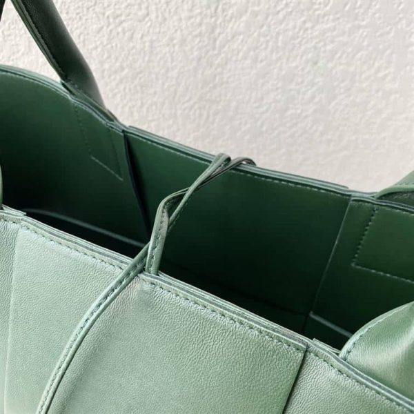 BOTTEGA VENETA WOMEN’S ARCO TOTE IN RAINTREE – WBV32 - Image 9
