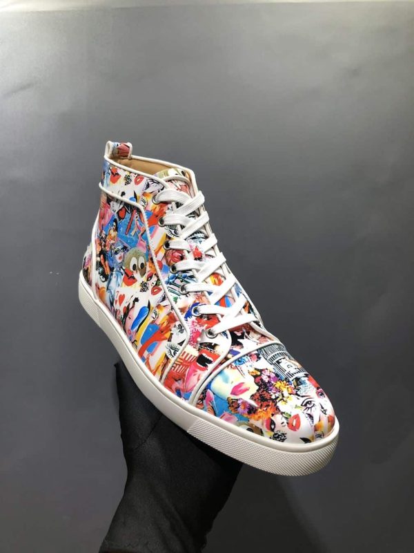 CHRISTIAN LOUBOUTIN HIGH TOP SNEAKER  – CL112 - Image 5
