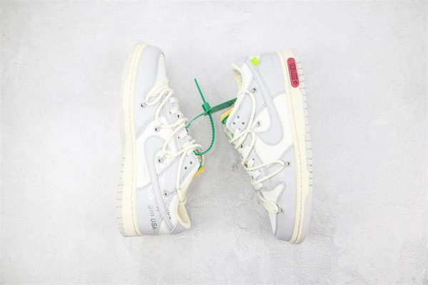 OFF WHITE X NIKE DUNK LOW SNEAKERS – NK62 - Image 4