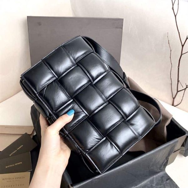 BOTTEGA VENETA WOMEN’S PADDED CASSETTE IN BLACK – WBV12 - Image 7