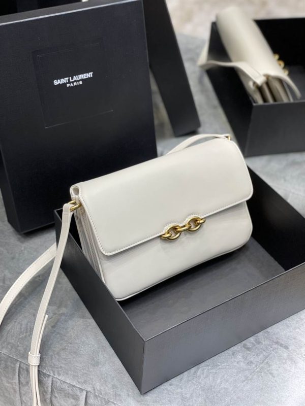 LE MAILLON SATCHEL IN SMOOTH LEATHER – WBY10 - Image 4
