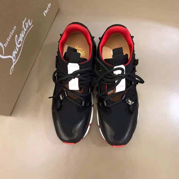 CHRISTIAN LOUBOUTIN RED- RUNNER SNEAKER – CL58 - Image 3