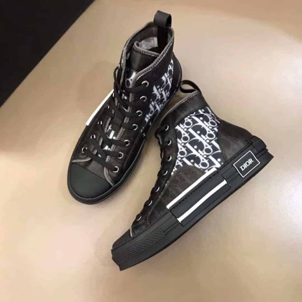 “B23” HIGH-TOP DIOR OBLIQUE SNEAKER – CD13 - Image 3