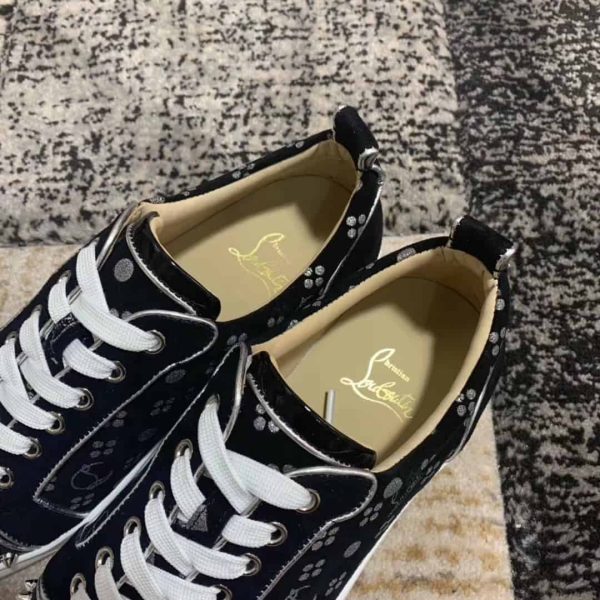 CHRISTIAN LOUBOUTIN LOUIS JUNIOR SPIKES ORLATO MEN’S FLAT  – CL67 - Image 3