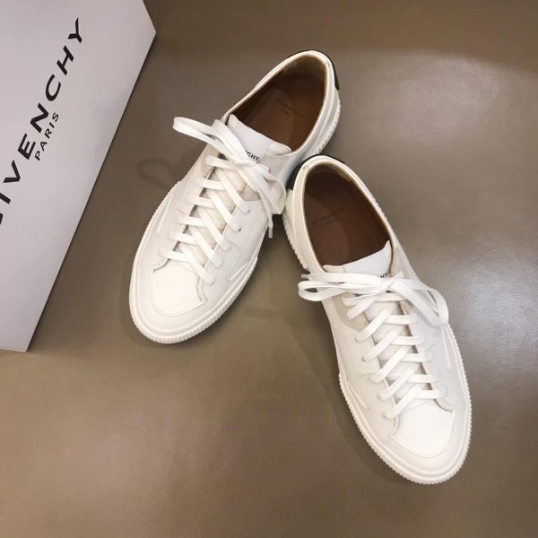 GIVENCHY WHITE BASKET TENNIS LIGHT SNEAKER – GVC43 - Image 3