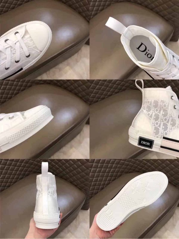DIOR LIMITED EDITION “B23” HIGH-TOP DIOR OBLIQUE SNEAKER- CD15 - Image 3