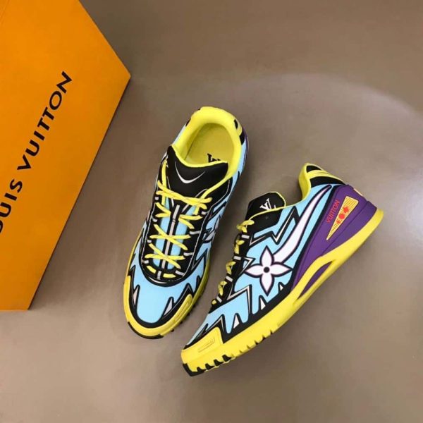 Louis Vuitton Sprint Sneakers In Yellow – LSVT118 - Image 7