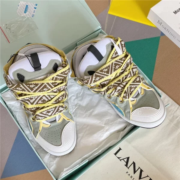 Lanvin Leather Curb Sneakers – LV034 - Image 2