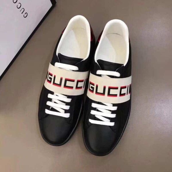 GUCCI STRIPE LEATHER SNEAKER – GC4 - Image 2