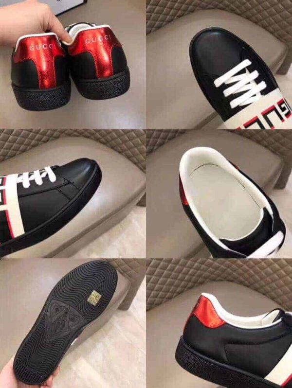 GUCCI STRIPE LEATHER SNEAKER – GC4 - Image 4