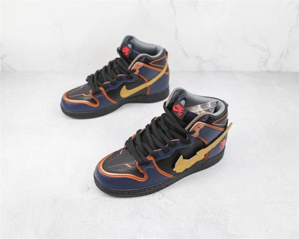 GUNDAM XNIKE SB DUNK HIGH SNEAKER – NK70 - Image 6