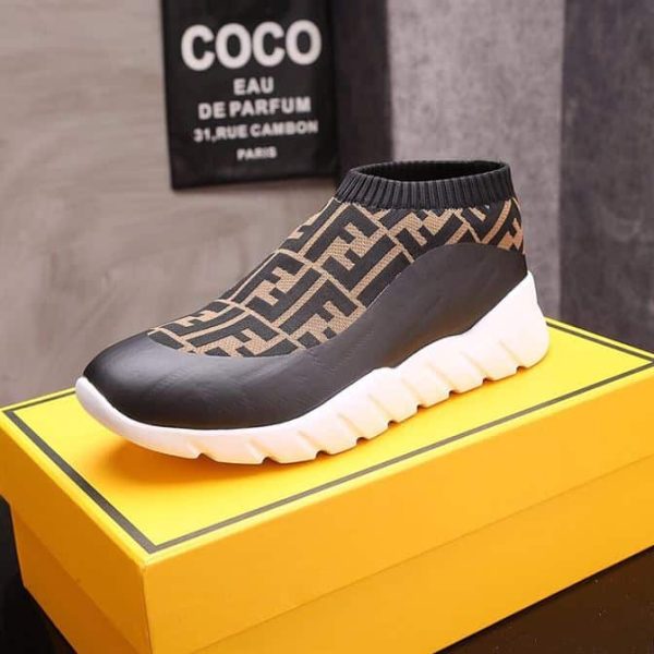 Fendi Tech Fabric Low-Tops – FD002 - Image 2