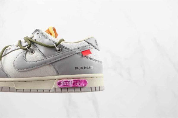 OFF WHITE X NIKE DUNK LOW SNEAKERS -NK67 - Image 3