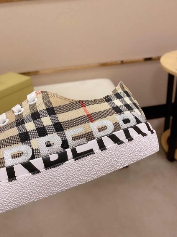 BURBERRY LOGO TRAP SNEAKER – BBR60 - Image 4