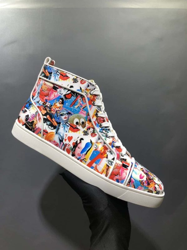 CHRISTIAN LOUBOUTIN HIGH TOP SNEAKER  – CL112 - Image 2