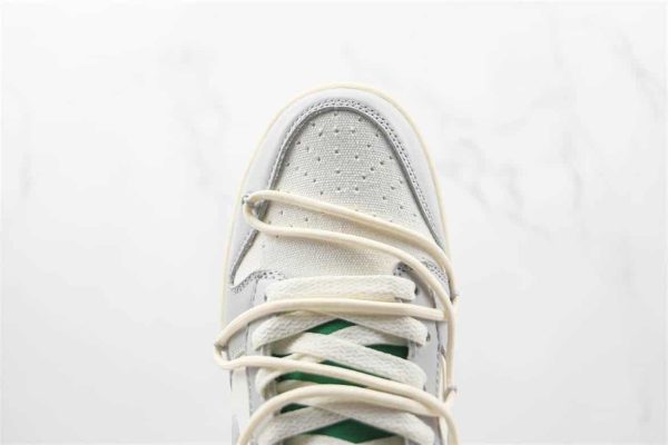 OFF WHITE X NIKE DUNK LOW SNEAKERS – NK62 - Image 3