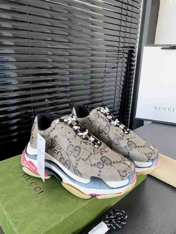 GUCCI x BALENCIAGA TRIPLE S TRAINERS – GG100