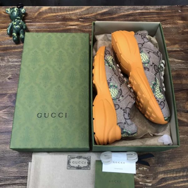 Gucci Pineapple men’s rhyton sneaker – GC116 - Image 8