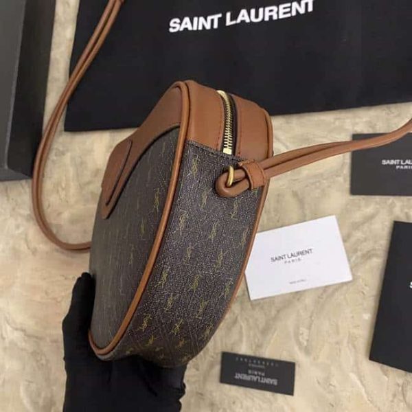 LE MONOGRAMME CŒUR BAG IN CANVAS AND SMOOTH LEATHER – WBY14 - Image 4