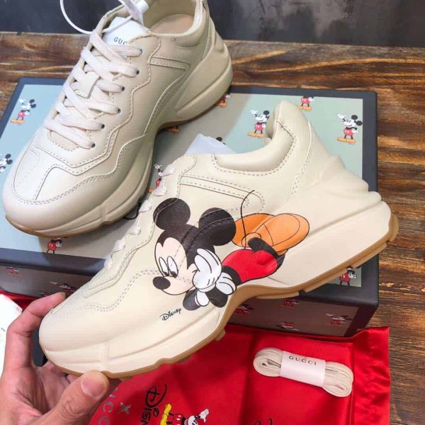GUCCI DISNEY RHYTON MICKEY MOUSE SNEAKER - Image 2