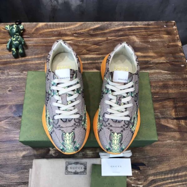 Gucci Pineapple men’s rhyton sneaker – GC116 - Image 3