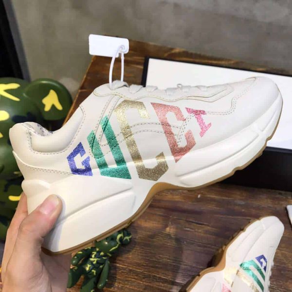 GUCCI RHYTON GLITTER SNEAKER - Image 2