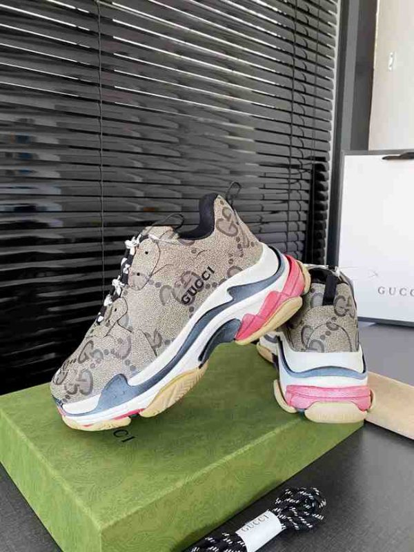 GUCCI x BALENCIAGA TRIPLE S TRAINERS – GG100 - Image 6