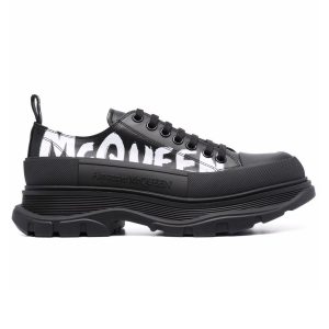 ALEXANDER MCQUEEN TREAD SLICK LACE-UP SNEAKERS – AM43