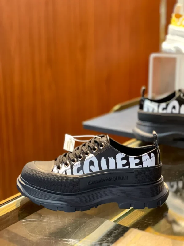ALEXANDER MCQUEEN TREAD SLICK LACE-UP SNEAKERS – AM43 - Image 3