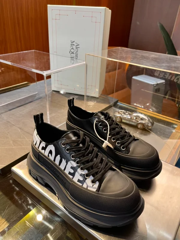 ALEXANDER MCQUEEN TREAD SLICK LACE-UP SNEAKERS – AM43 - Image 4