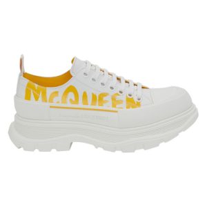 ALEXANDER MCQUEEN TREAD SLICK LACE-UP SNEAKERS – AM50