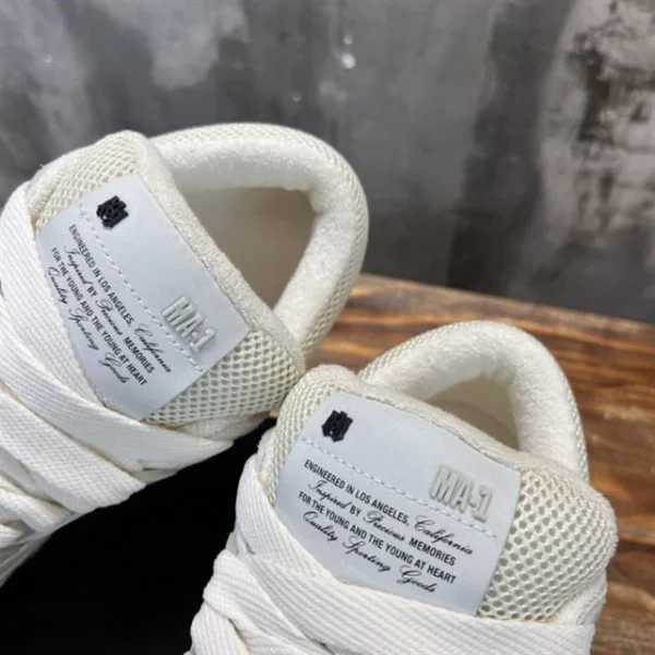 AMIRI EMBOSSED-LOGO LEATHER SNEAKERS – AM016 - Image 4