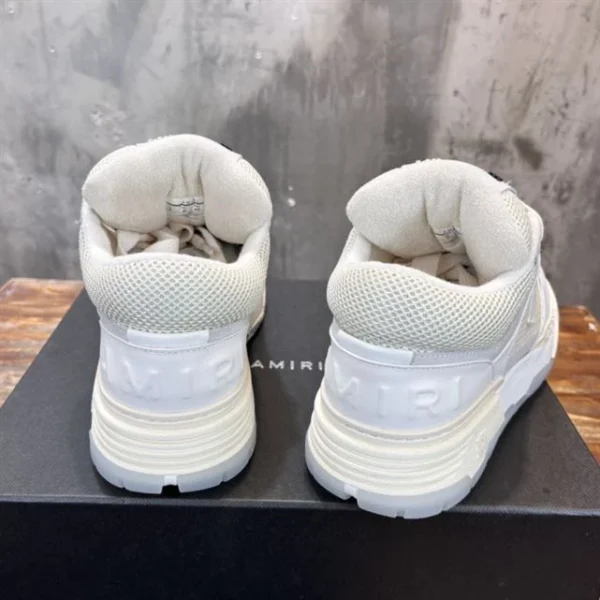 AMIRI EMBOSSED-LOGO LEATHER SNEAKERS – AM016 - Image 7