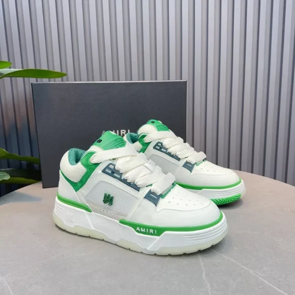 AMIRI EMBOSSED-LOGO LEATHER SNEAKERS – AM080 - Image 4