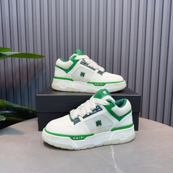 AMIRI EMBOSSED-LOGO LEATHER SNEAKERS – AM080 - Image 6