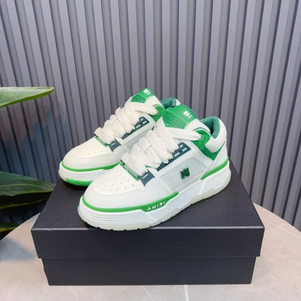 AMIRI EMBOSSED-LOGO LEATHER SNEAKERS – AM080 - Image 9