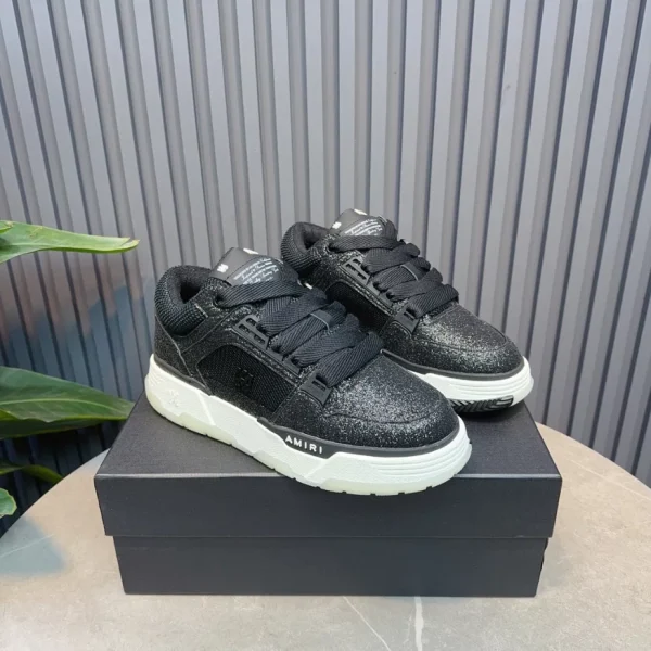 AMIRI EMBOSSED-LOGO LEATHER SNEAKERS – AM081 - Image 5