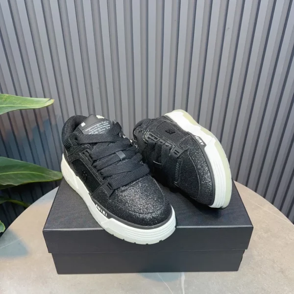 AMIRI EMBOSSED-LOGO LEATHER SNEAKERS – AM081 - Image 7
