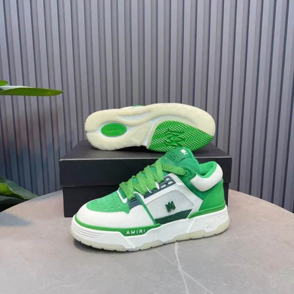 AMIRI EMBOSSED-LOGO LEATHER SNEAKERS – AM082 - Image 8