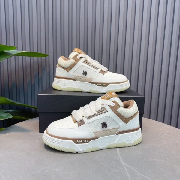 AMIRI EMBOSSED-LOGO LEATHER SNEAKERS – AM083 - Image 7
