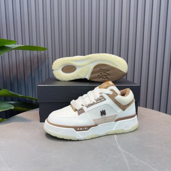 AMIRI EMBOSSED-LOGO LEATHER SNEAKERS – AM083 - Image 8