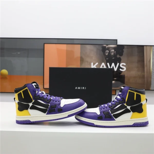 AMIRI SKEL HIGH-TOP SNEAKERS – AM068 - Image 7