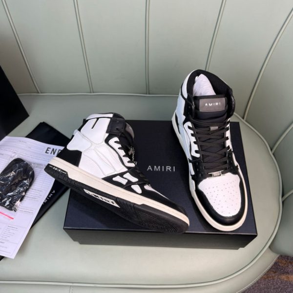AMIRI SKEL HIGH-TOP SNEAKERS – AM072