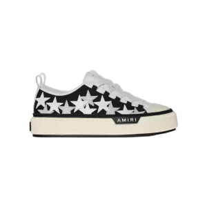 AMIRI STAR-PATCH LOW-TOP SNEAKERS – AM010