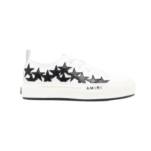 AMIRI STAR-PATCH LOW-TOP SNEAKERS – AM011