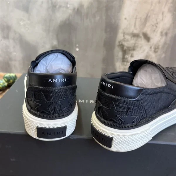 AMIRI STAR-PATCH SLIP-ON SNEAKERS – AM012 - Image 4