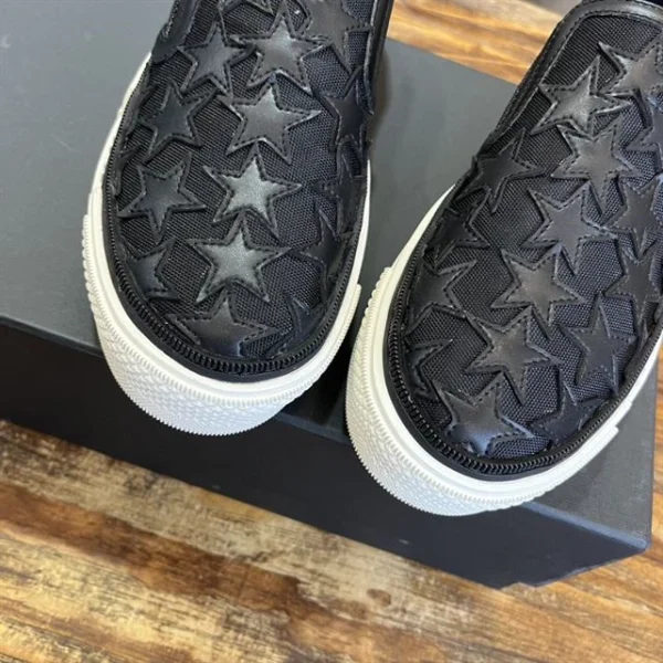 AMIRI STAR-PATCH SLIP-ON SNEAKERS – AM012 - Image 3